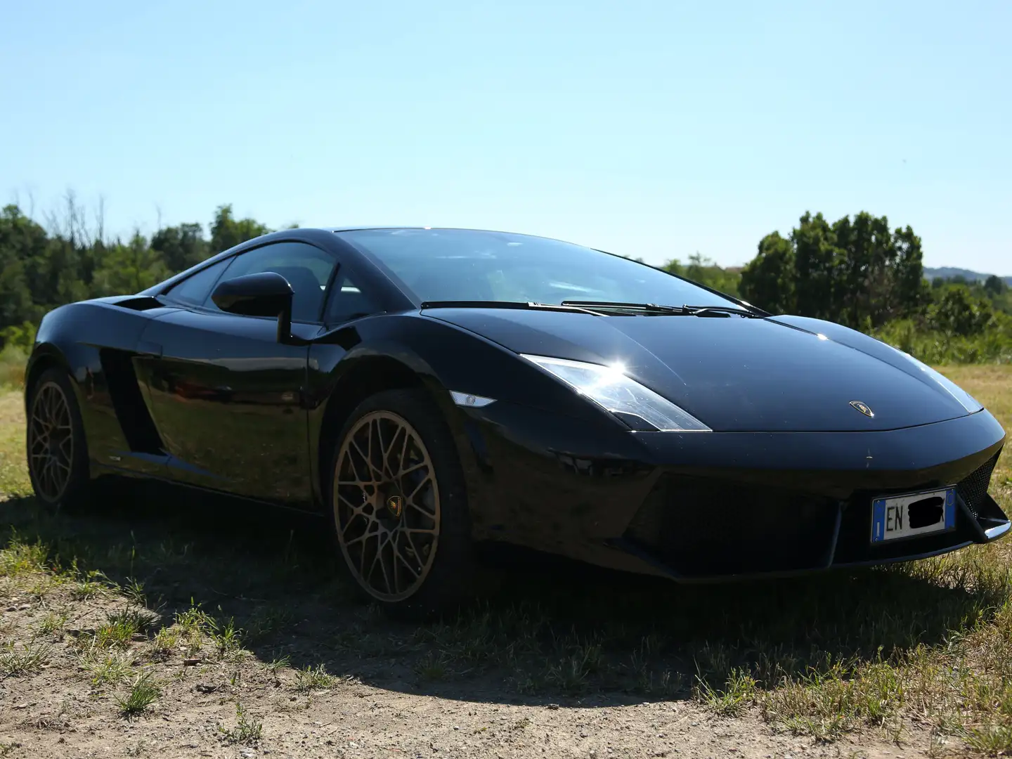 Lamborghini Gallardo Coupe 5.2 LP 560-4 e-gear LIFT ITALIANA Negro - 1