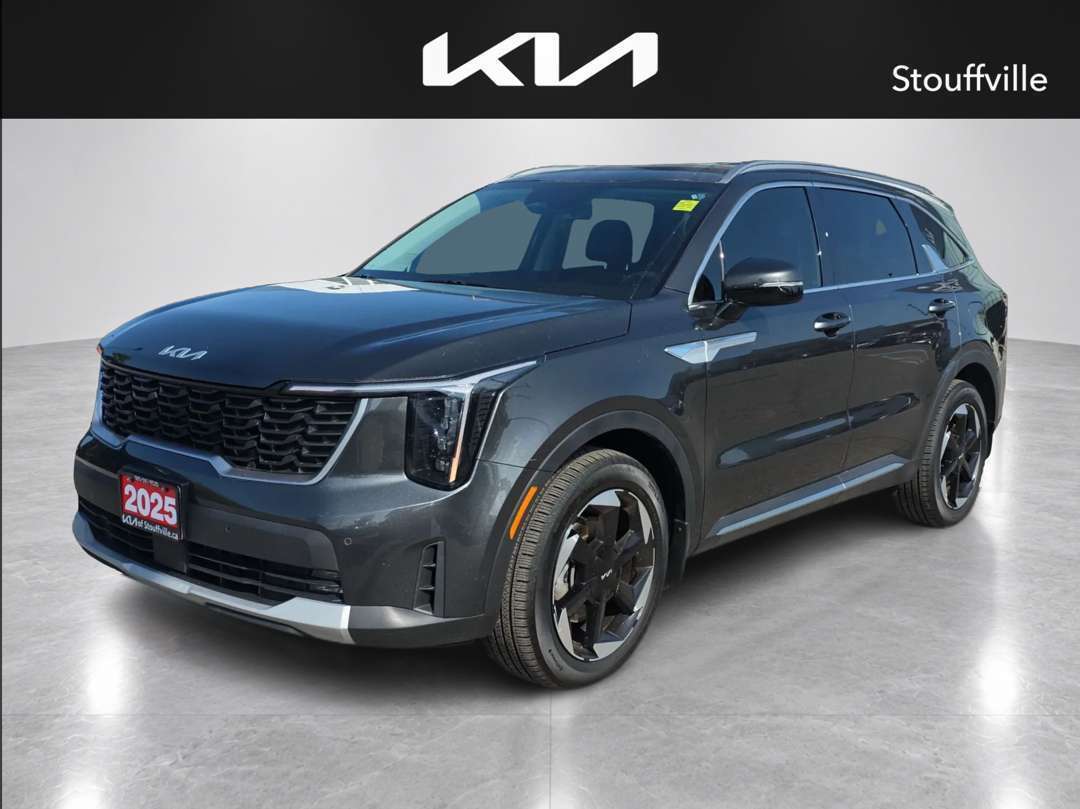 Gray 2025 Kia Sorento Plug-In Hybrid  SUV / Crossover All-Wheel Drive Automatic