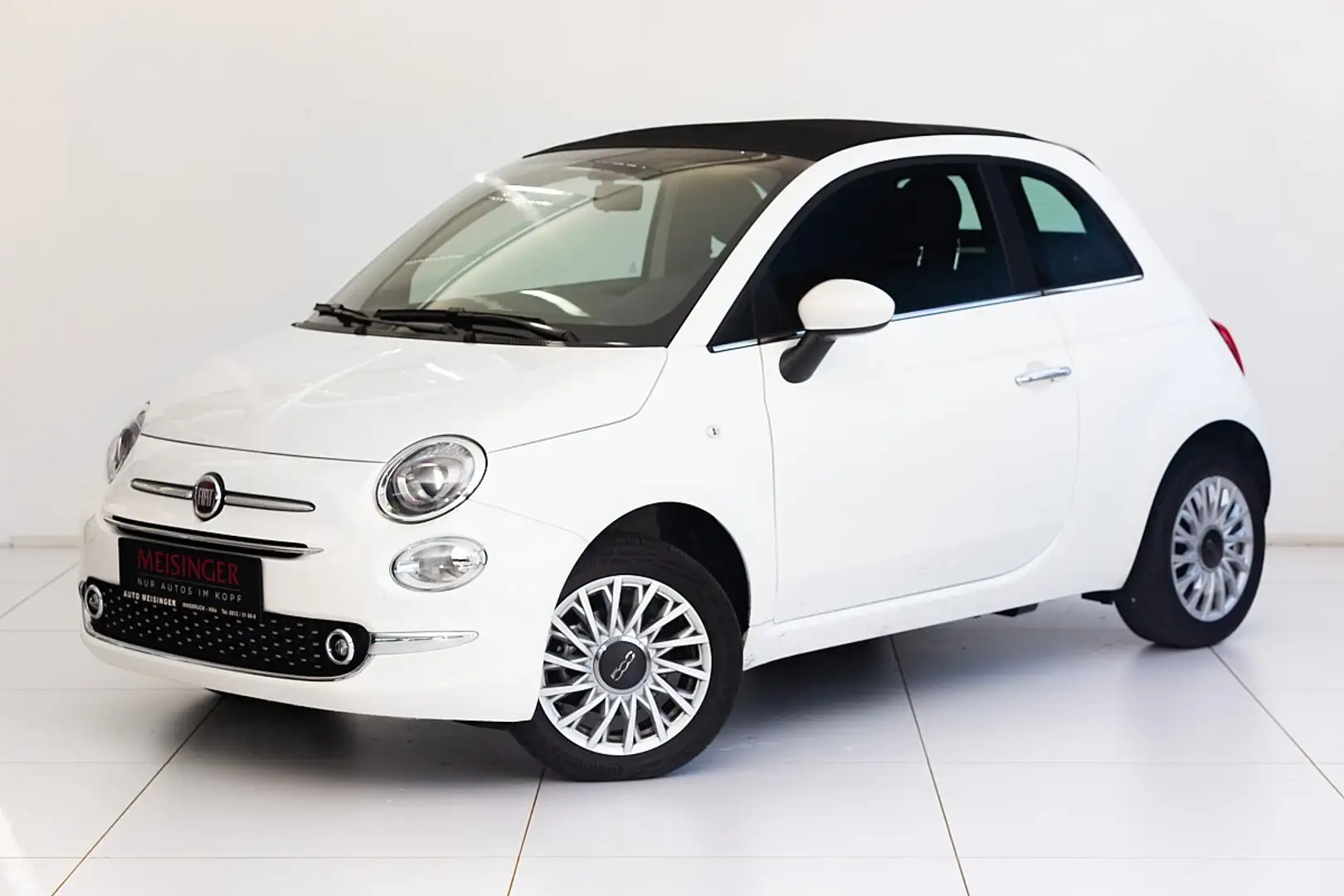 Fiat 500C FireFly Hybrid 70 Dolcevita Weiß - 1