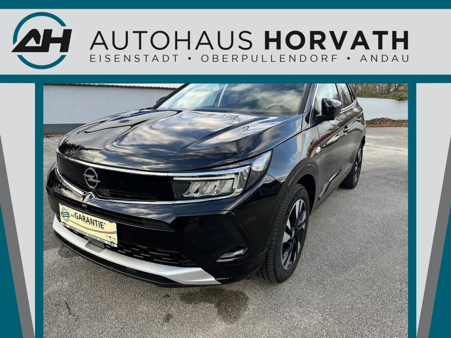 Opel Grandland 1,2 Design&Tech!LED,NAVI,KAMERA,TOP! Schwarz - 1