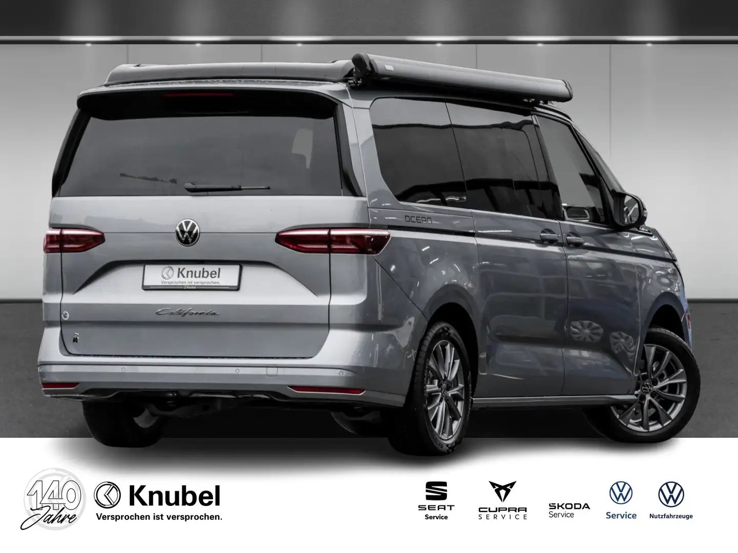 Volkswagen T7 California Ocean 2.0 TDI DSG IQ.Light Navi AHK Keyless Argent - 2