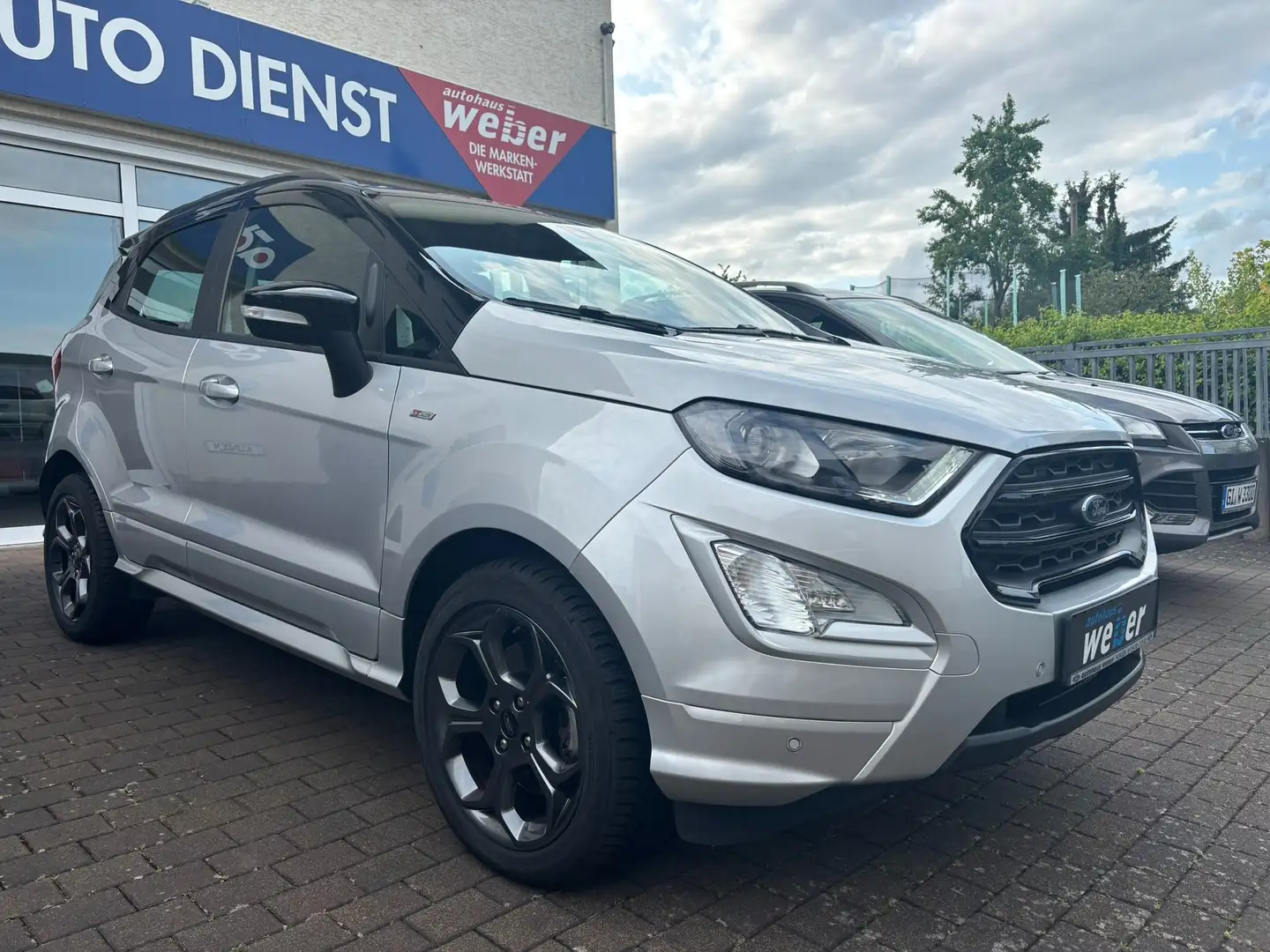 Ford EcoSport ST-Line*KAM*NAV*DachSchwarz*CARPLAY*Wi.-Pk.*uvm Silber - 2