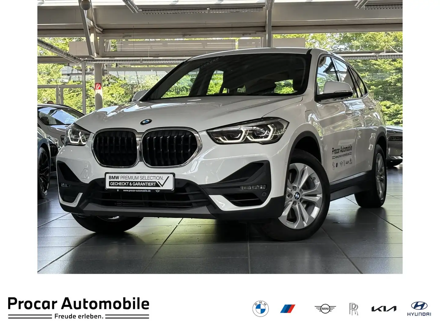 BMW X1 xDrive25e Advantage PA RFK LED AHK Navi Shz. Білий - 1