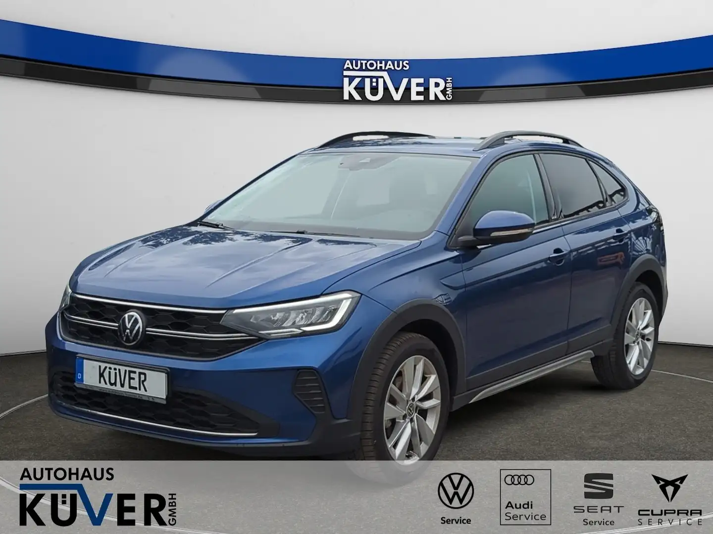 Volkswagen Taigo Move 1.5 TSI DSG ACC+LED+Shzg.+AHK+17 AUT Blau - 1