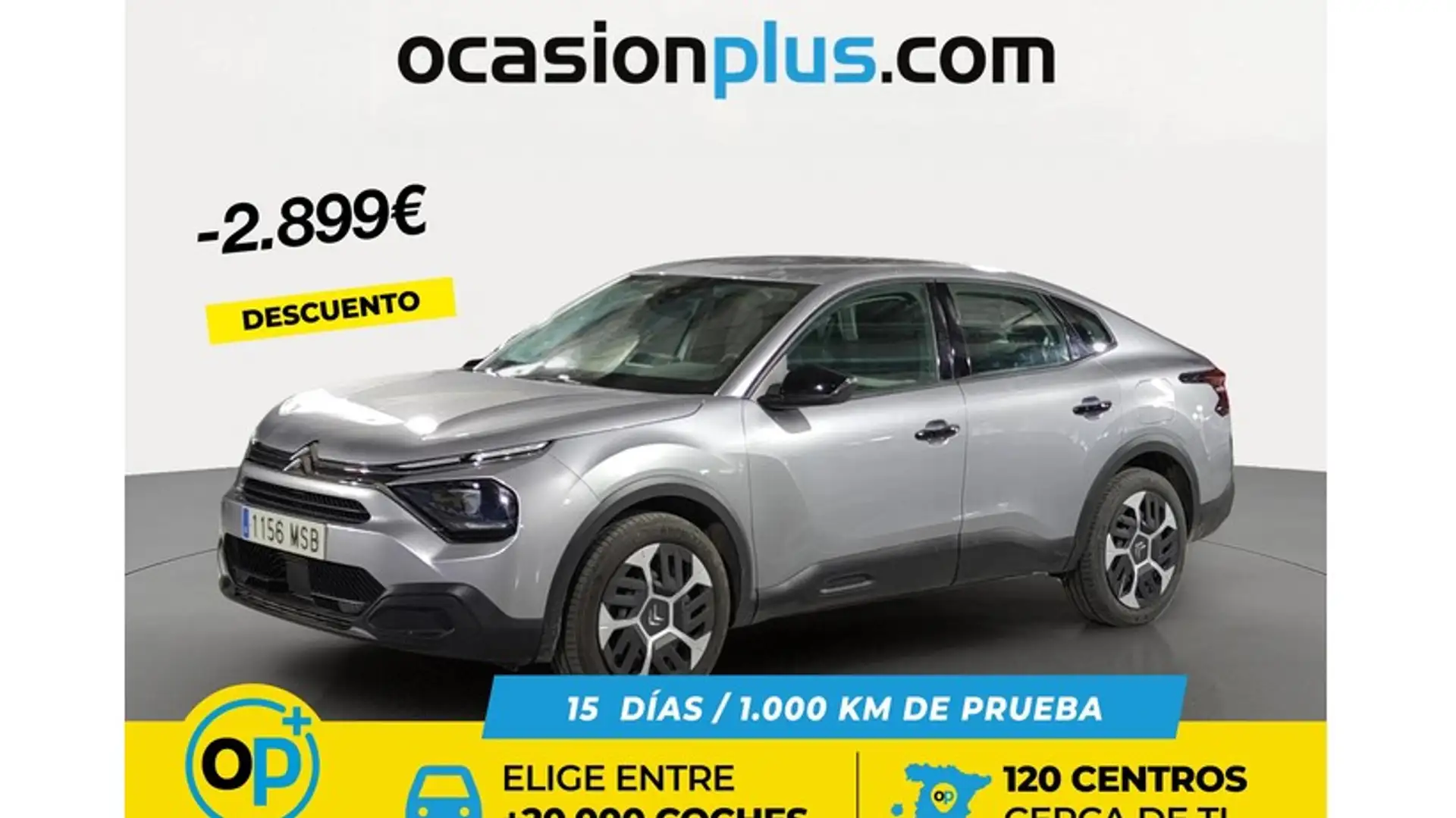 Citroen C4 X 1.2 PureTech You S&S 100 Plateado - 1