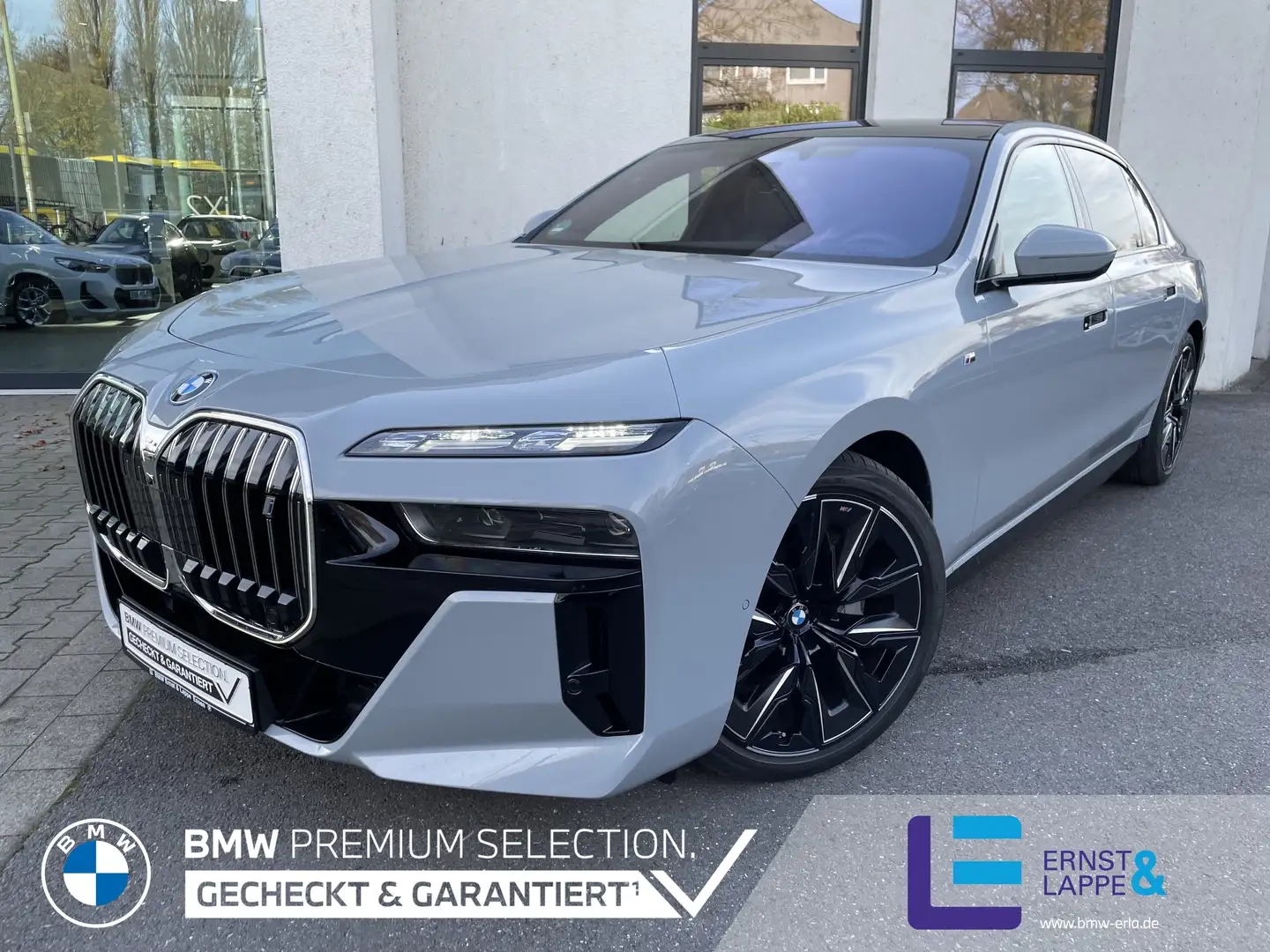 BMW i7 xDrive60 M Sport | TheatreScreen B&W AHK Gris - 1