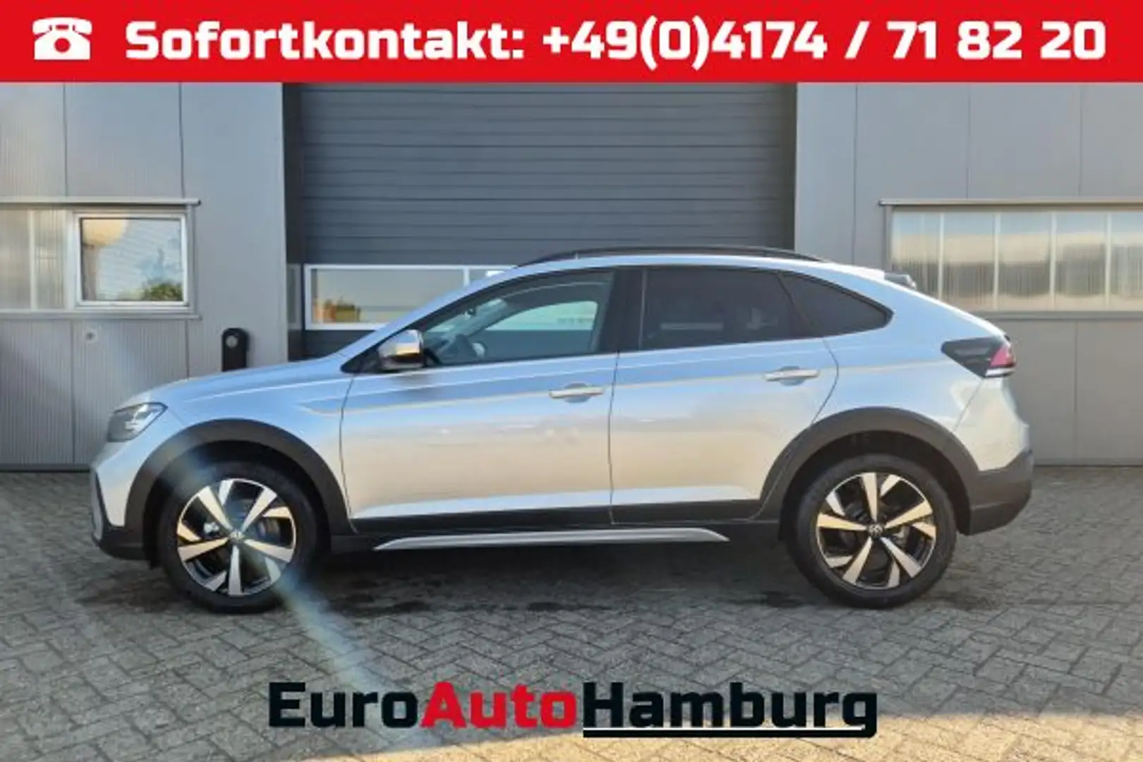 Volkswagen Taigo 1.0 TSI 116PS DSG Life LED-Matrix-Scheinwerfer Kli Silber - 1