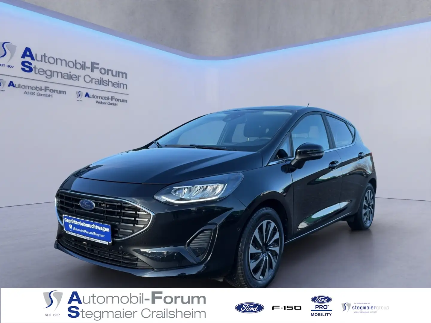 Ford Fiesta Titanium 1.0 EcoBoost *RFK*PARK-PILOT*LED* Negro - 1