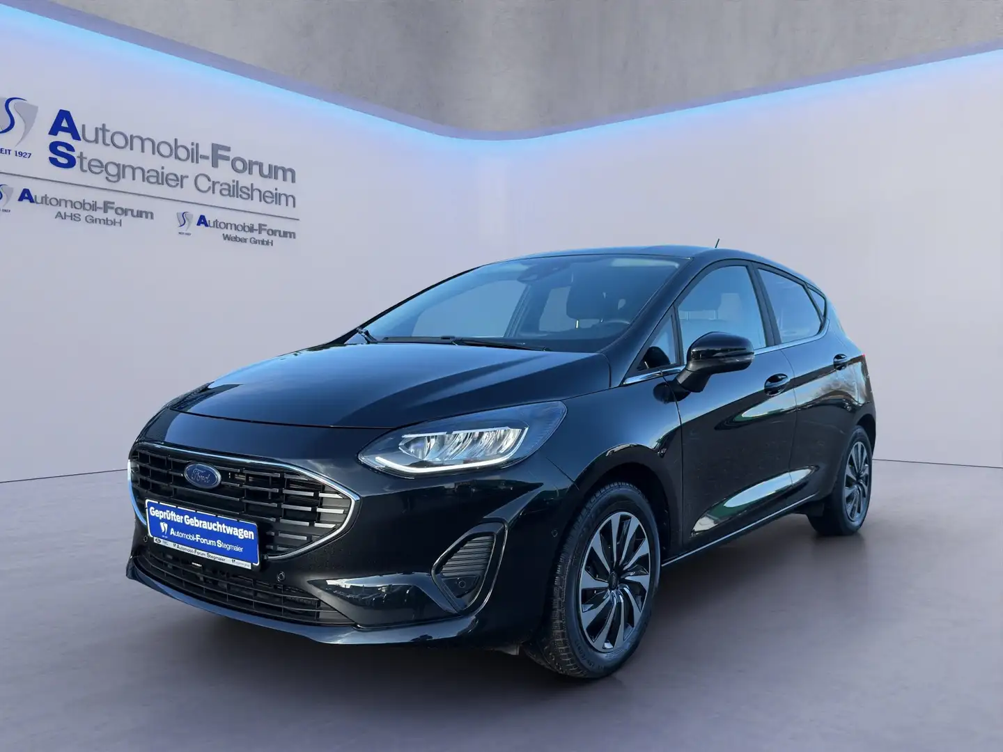 Ford Fiesta Titanium 1.0 EcoBoost *RFK*PARK-PILOT*LED* Negro - 2