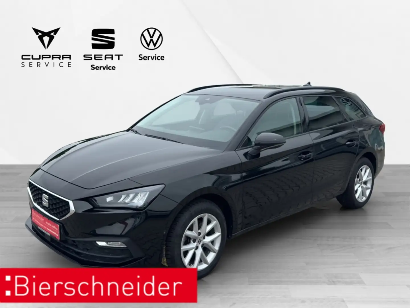 SEAT Leon Sportstourer 1.5 eTSI DSG Style LED NAVI 16 GRA DA Black - 1