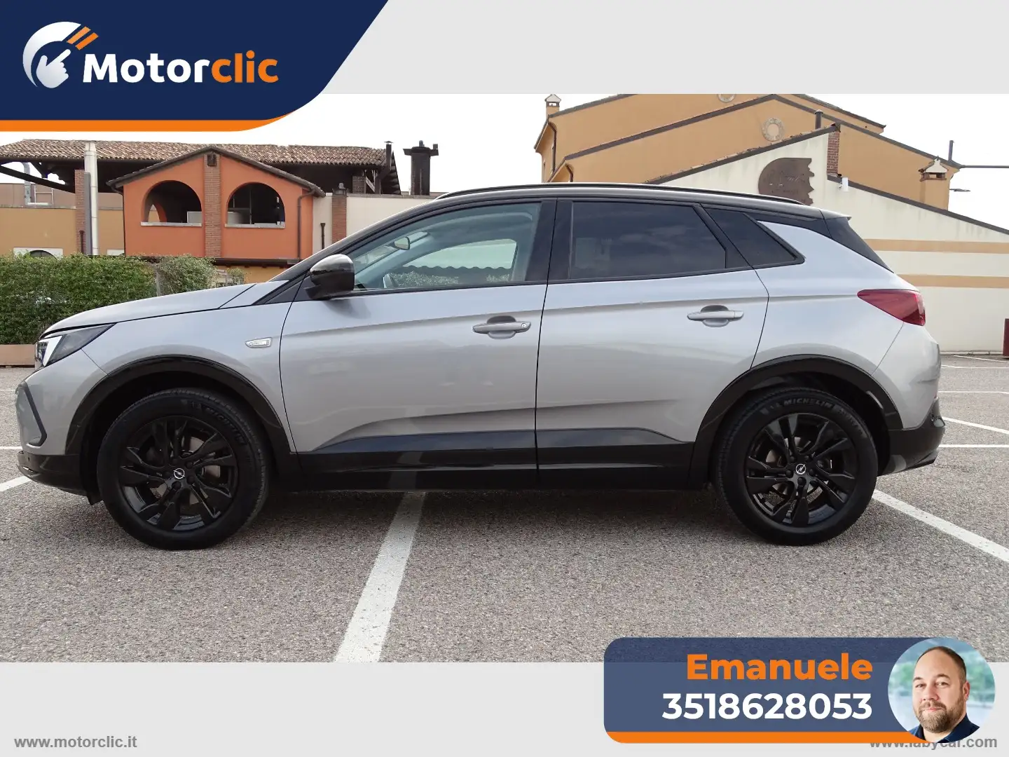 Opel Grandland X 1.5 D Ecotec aut. Bus. El. Grigio - 2