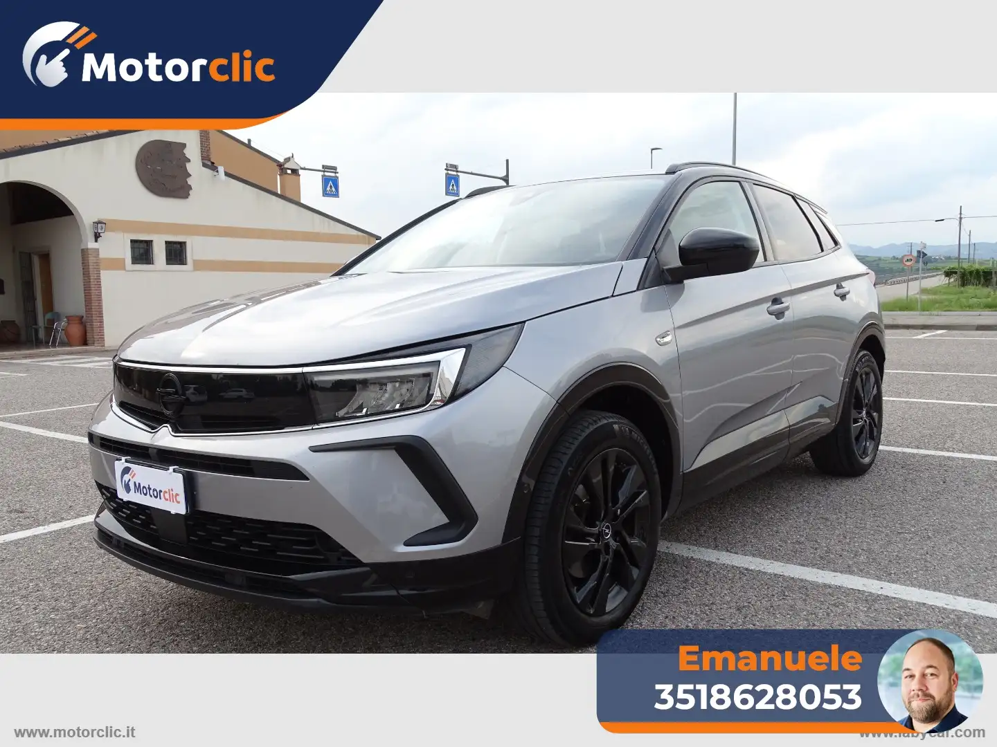 Opel Grandland X 1.5 D Ecotec aut. Bus. El. Grigio - 1
