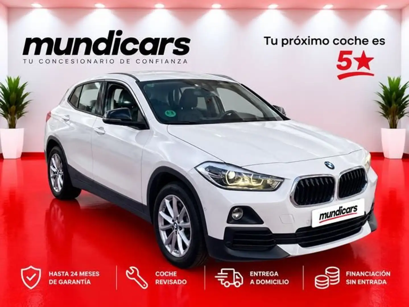 BMW X2 sDrive18d Blanco - 1