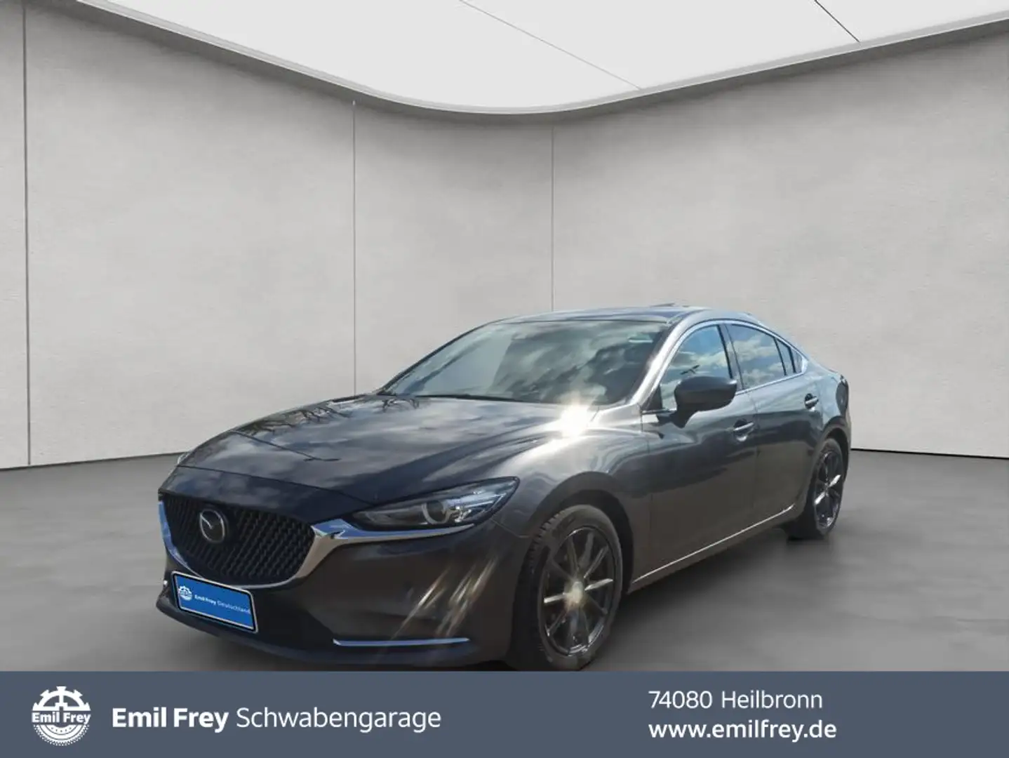 Mazda 6 SKYACTIV-G 194 Drive i-ELOOP Sports-Line Grijs - 1