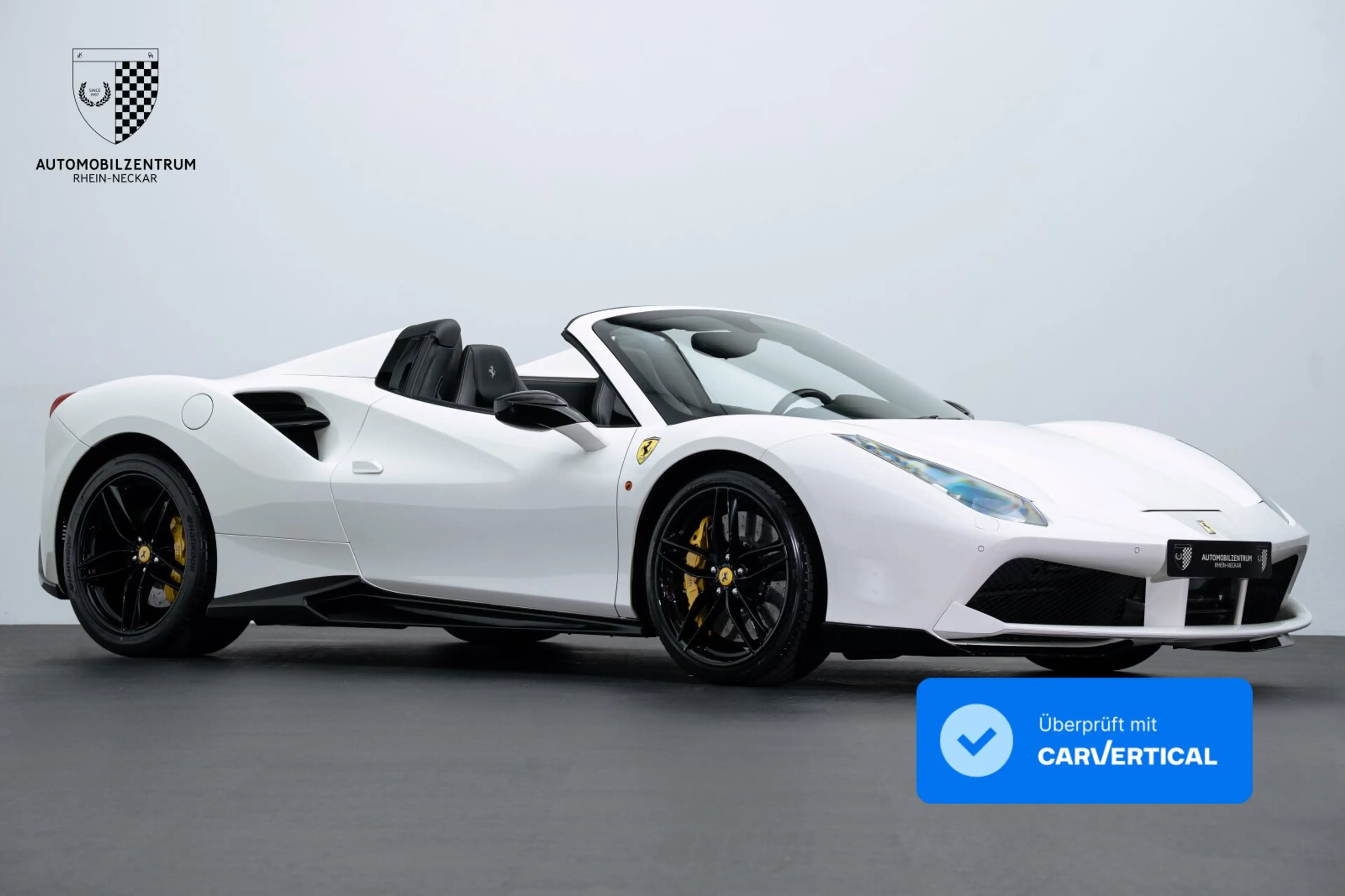 Ferrari 488 Spider RacingSeats/Passenger/Carbon/JBL/Lift