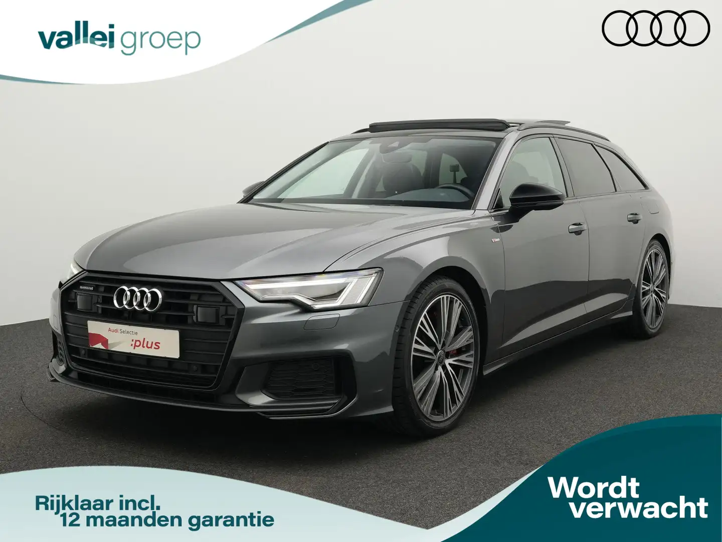 Audi A6 Avant 55 TFSI e 367 pk S-tronic quattro Pro Line S Grijs - 1