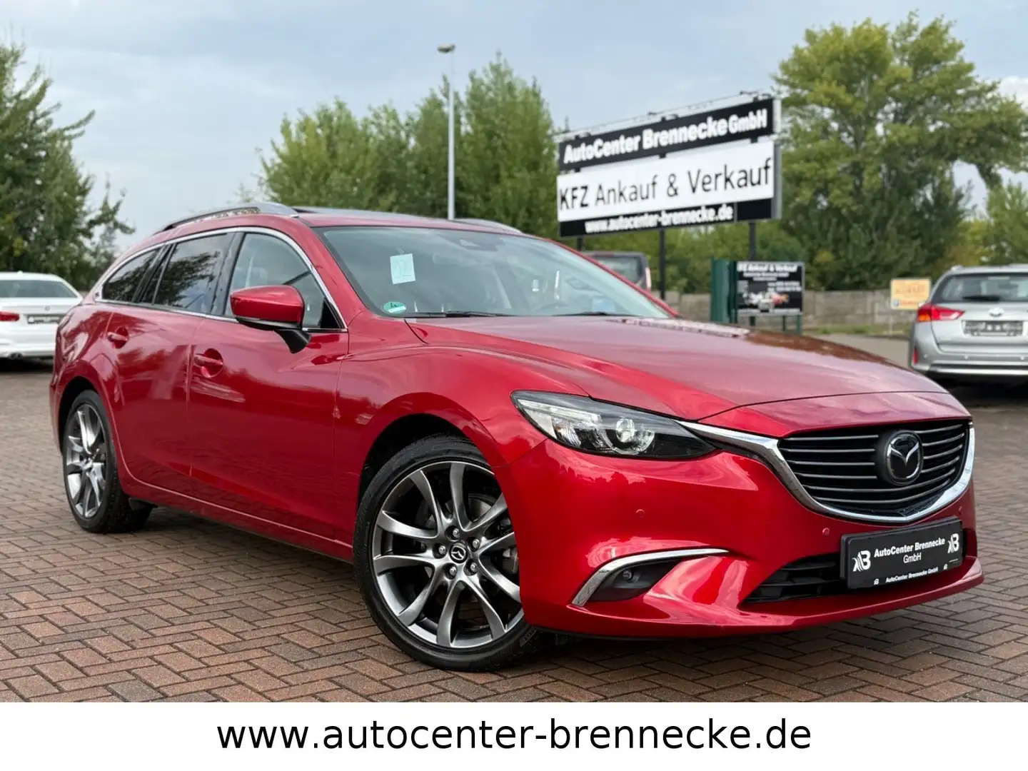 Mazda 6 Kombi Nakama Intense*BOSE*HuD*8-fach bereift* Rot - 1