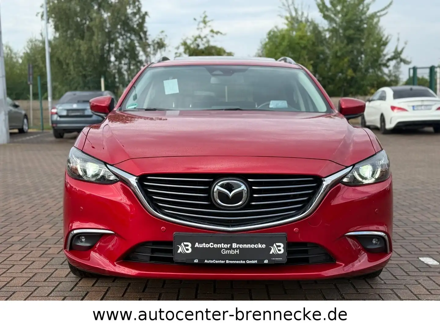 Mazda 6 Kombi Nakama Intense*BOSE*HuD*8-fach bereift* Rot - 2