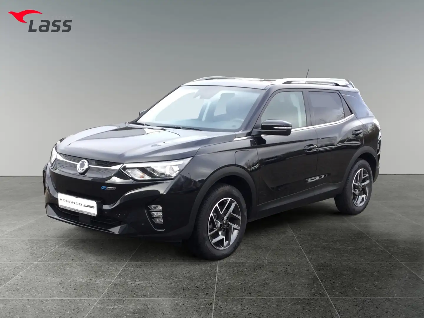 SsangYong Korando E-Motion Platinum Junger Dienstwagen! Schwarz - 2