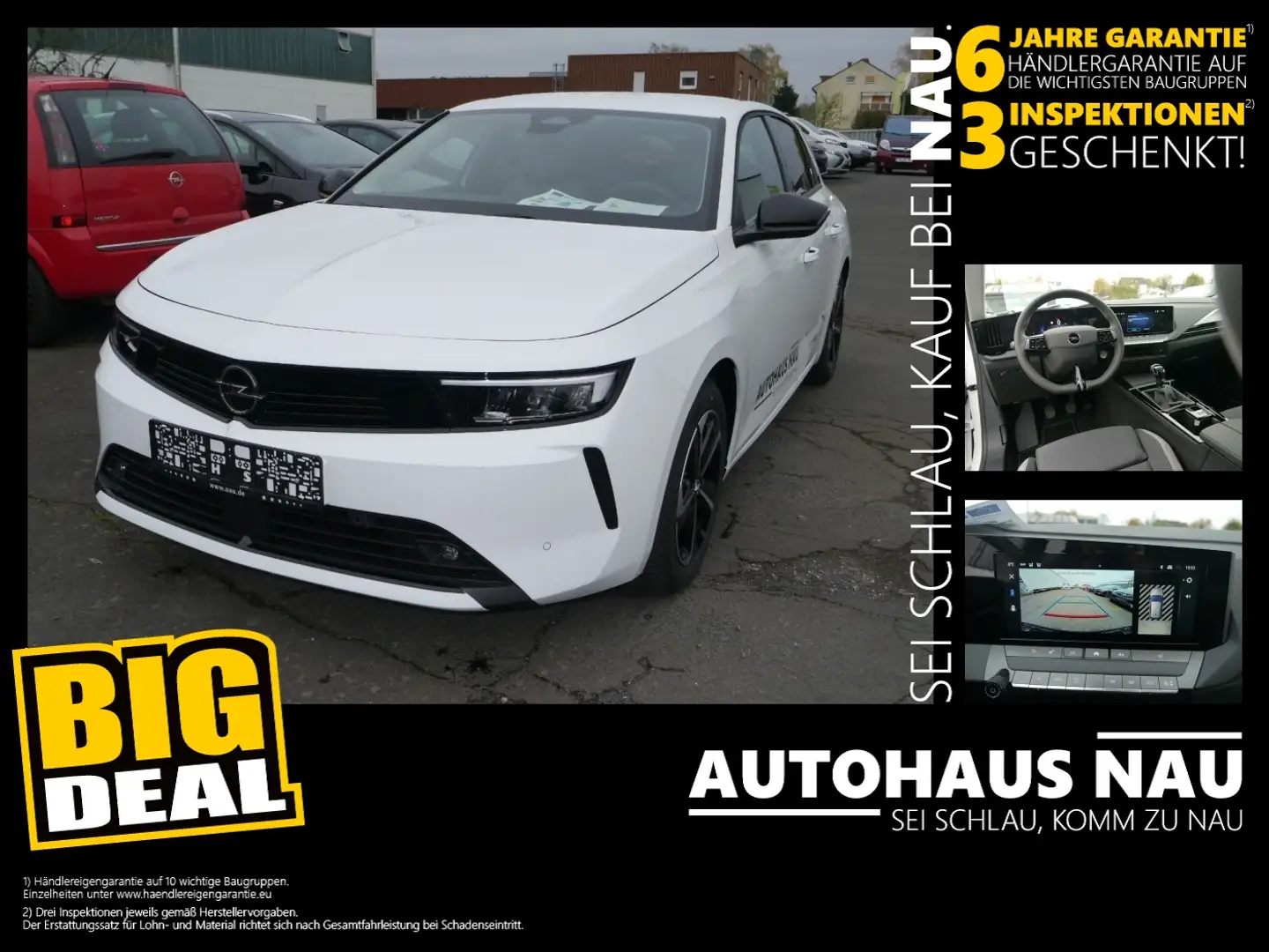 Opel Astra L 1.2 Turbo Enjoy FLA SpurH LM KAM LED Weiß - 1