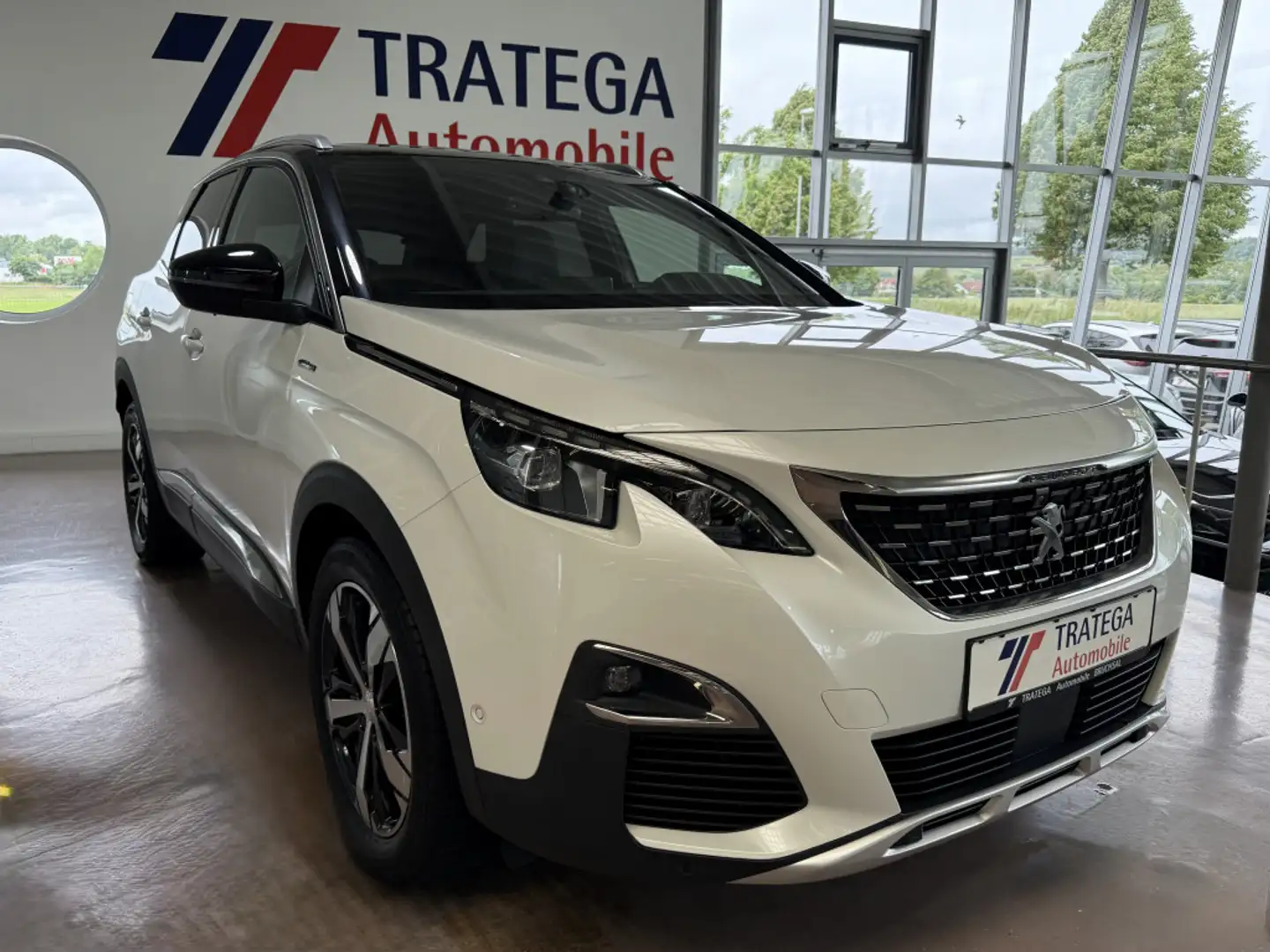 Peugeot 3008 Allure GT-Line 130PT EAT8 PANO AHK LED CAM Wit - 1
