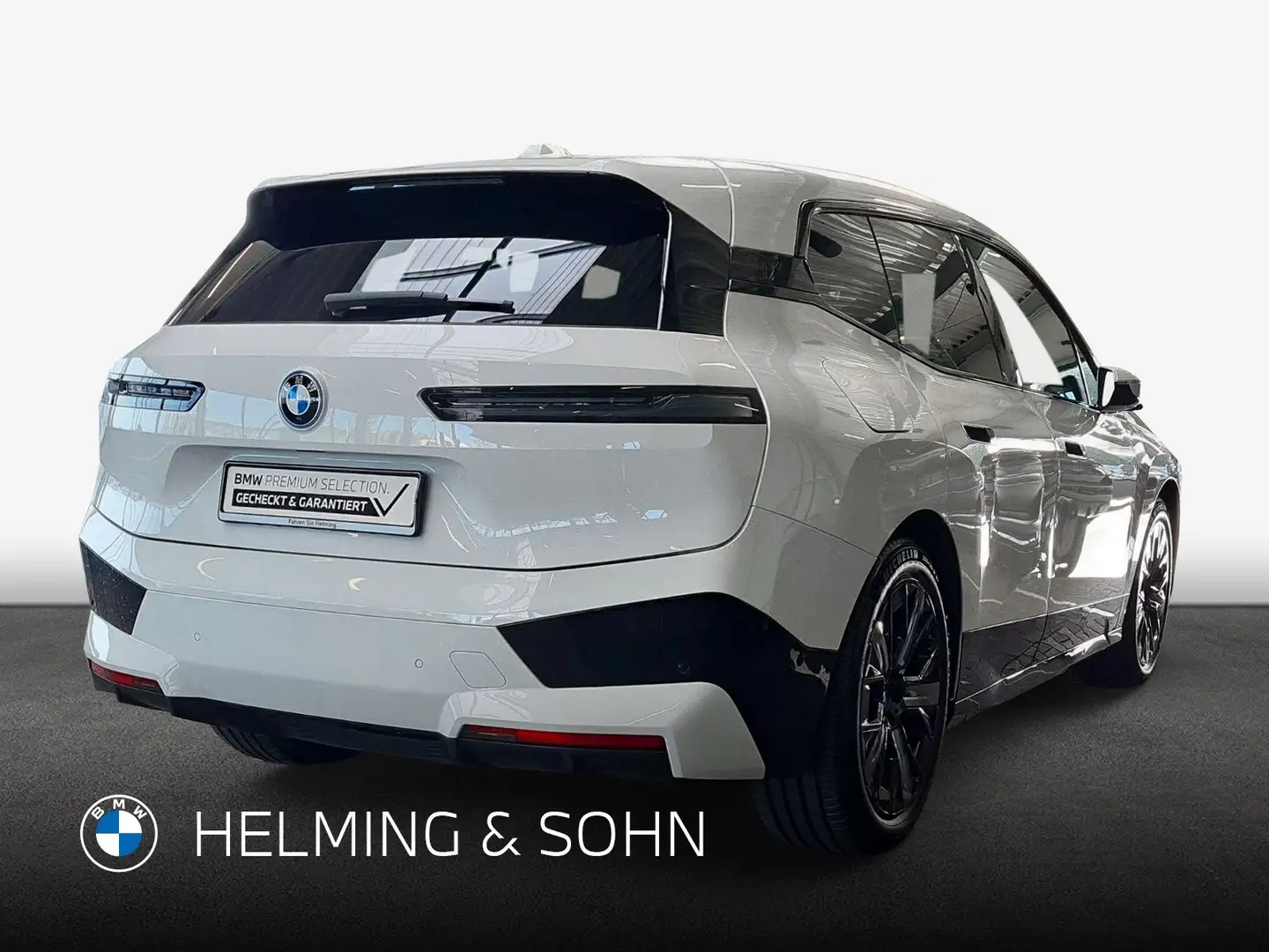 BMW iX xDrive40 Sportpaket DAB Head-Up AHK Shz. uvm. Weiß - 2