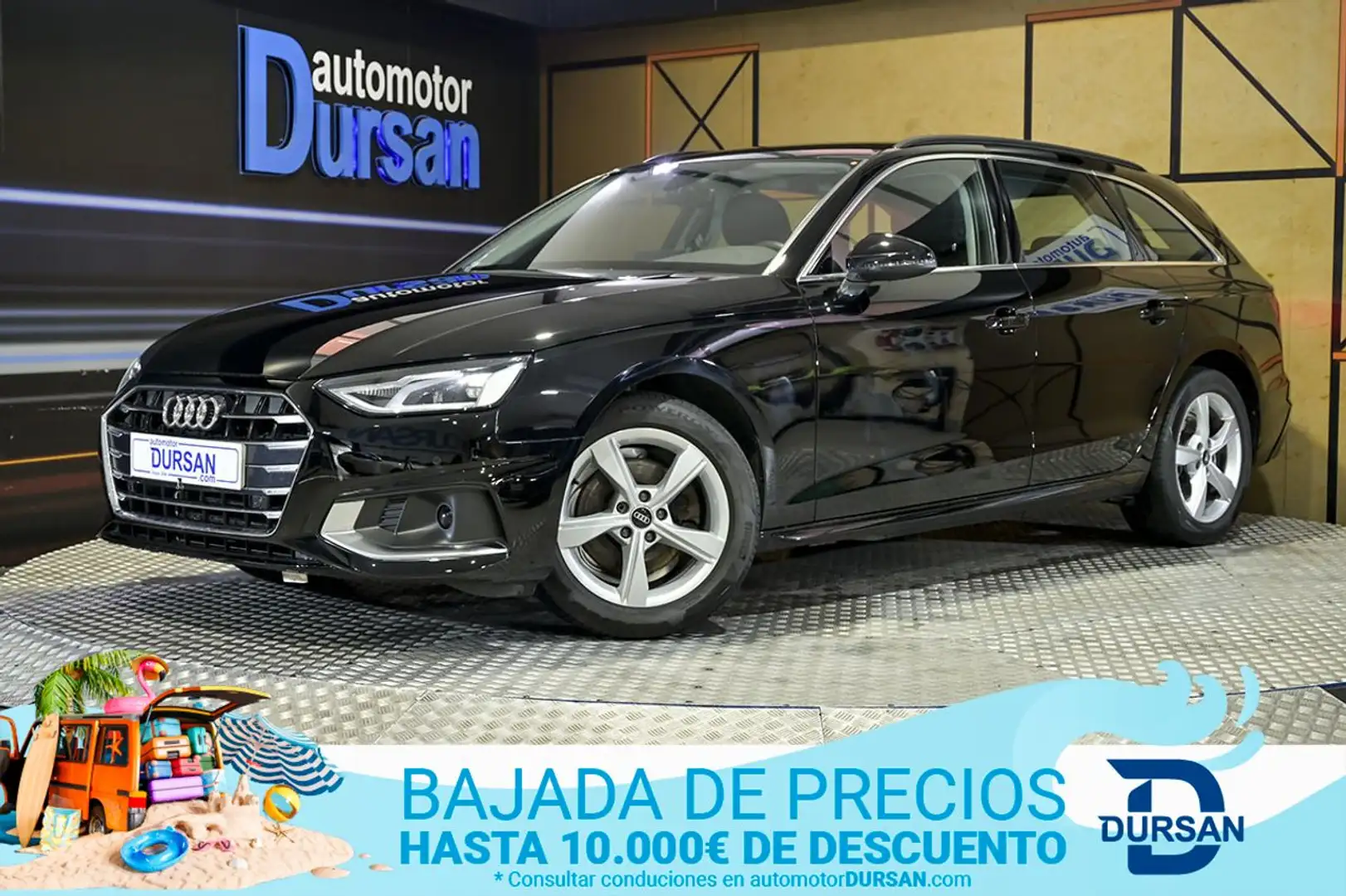 Audi A4 Avant Advanced 30 TDI 100kW S tronic Schwarz - 1