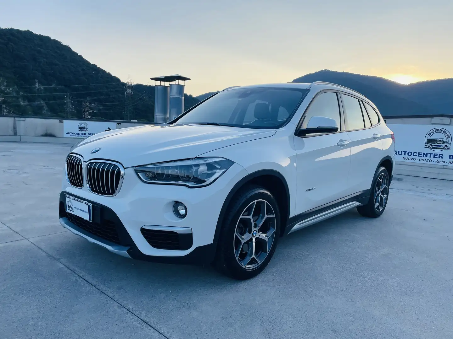 BMW X1 xdrive18d Msport auto Blanc - 1