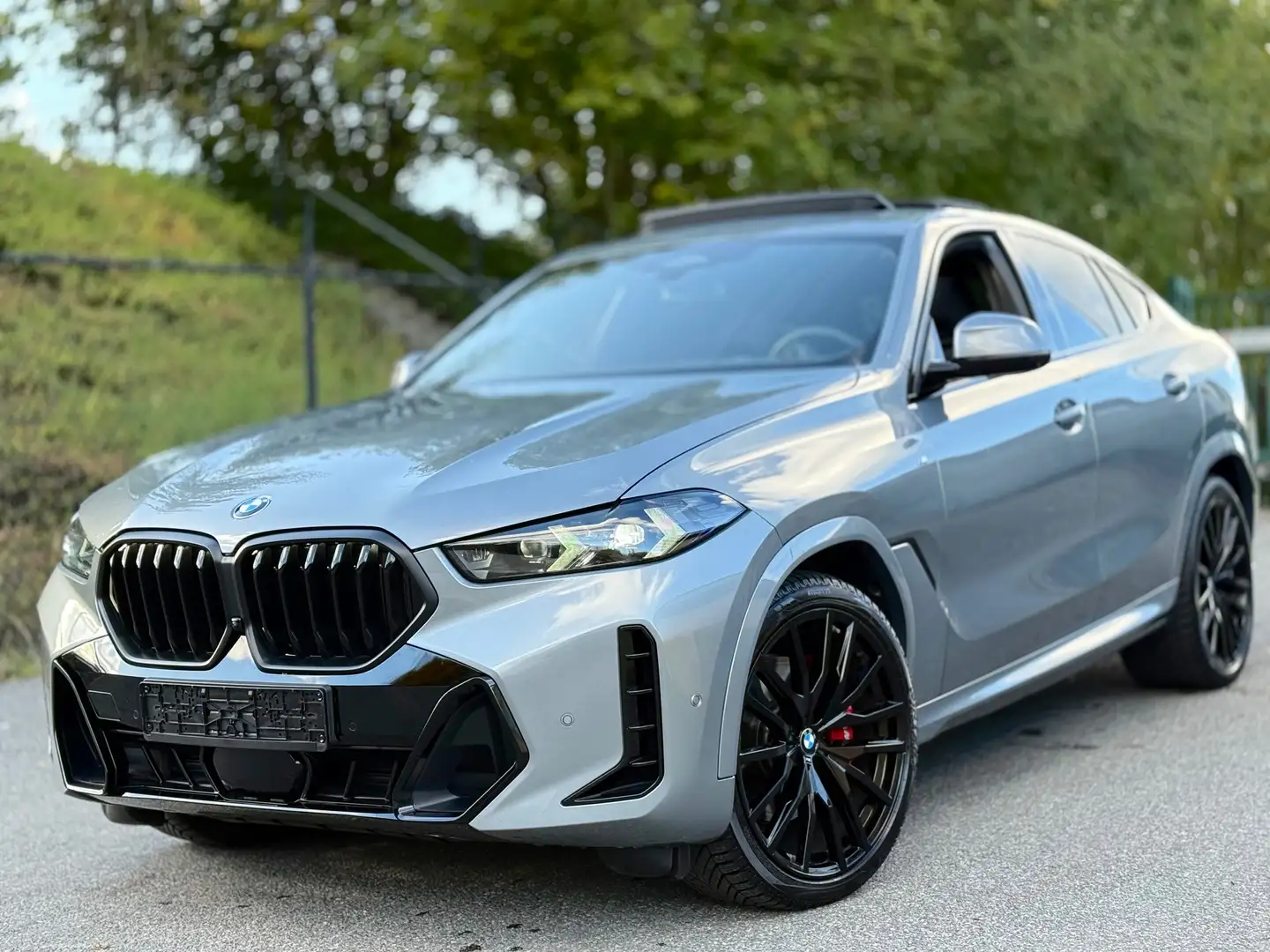 BMW X6 30d xDrive M-Pack / Siège M / Lift / FULL Gris - 1