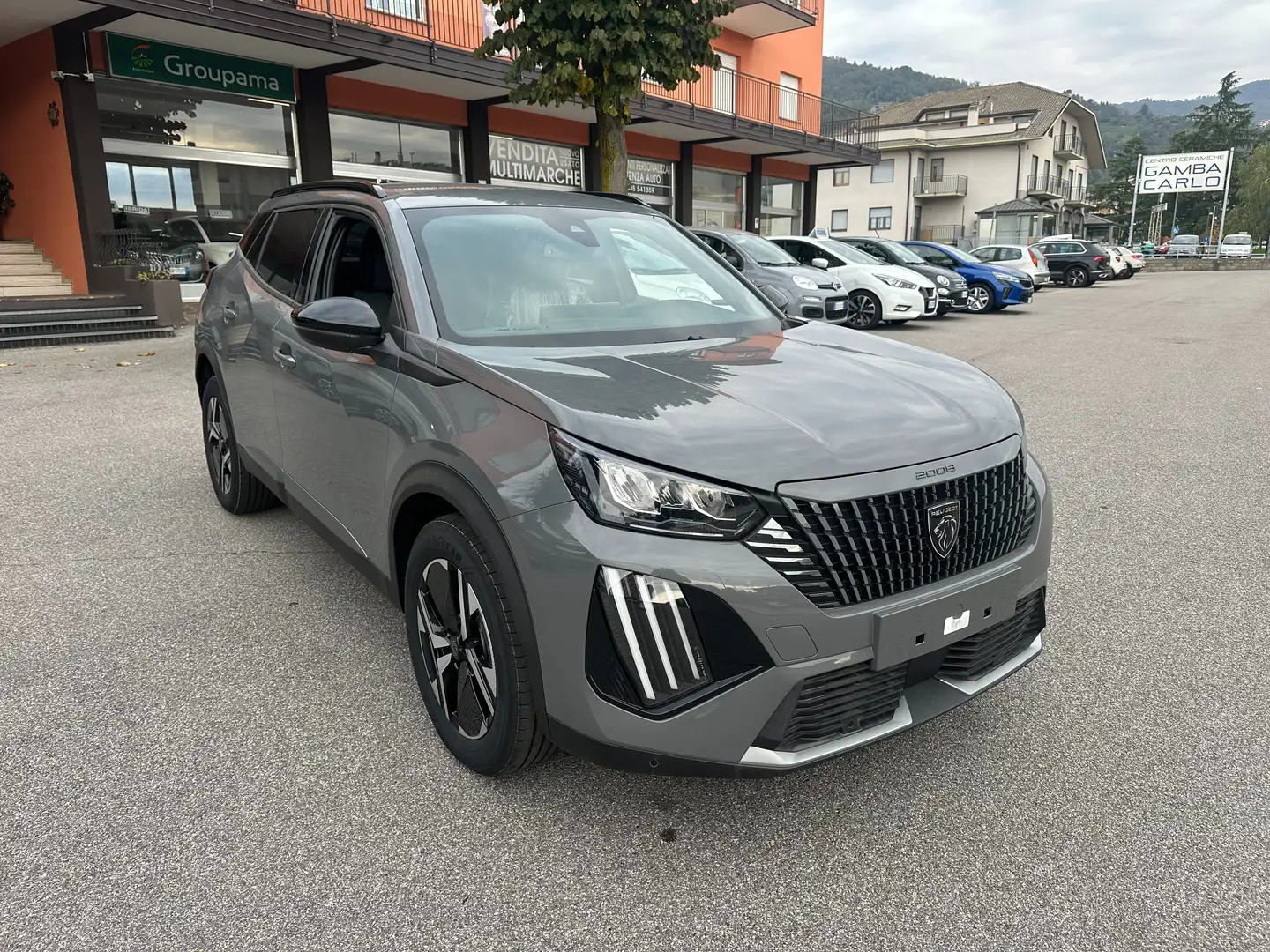 Peugeot 2008 2008 1.2 puretech 100cv Allure Navi Pack Grigio - 2