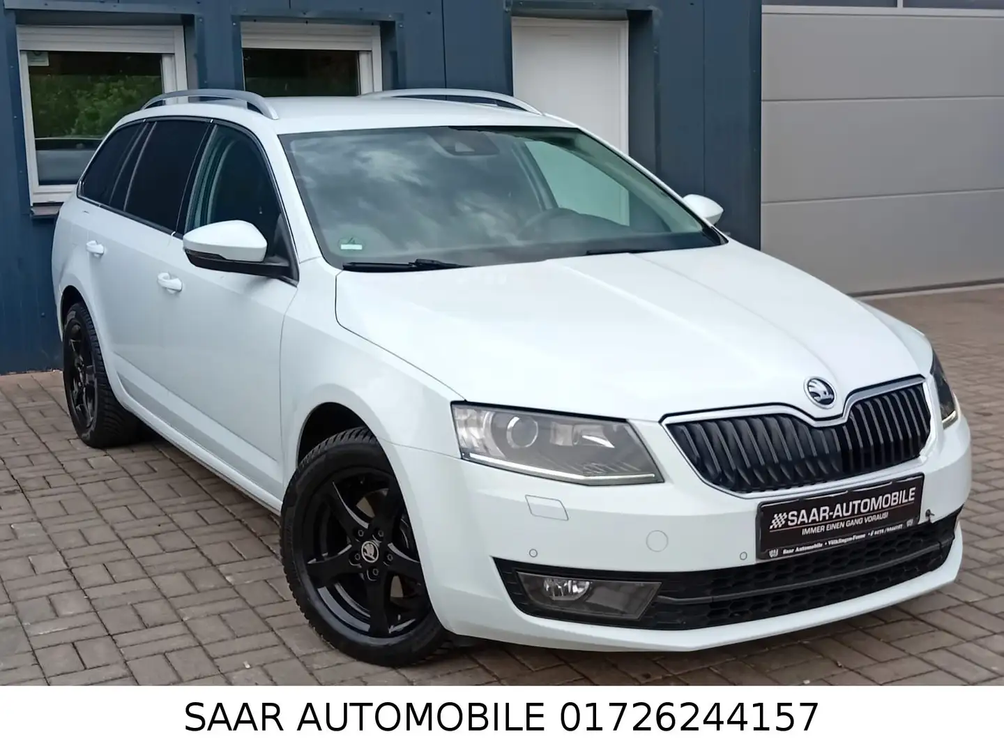 Skoda Octavia Combi Style 2.0TDI DSG/LEDER/EURO6 Weiß - 1