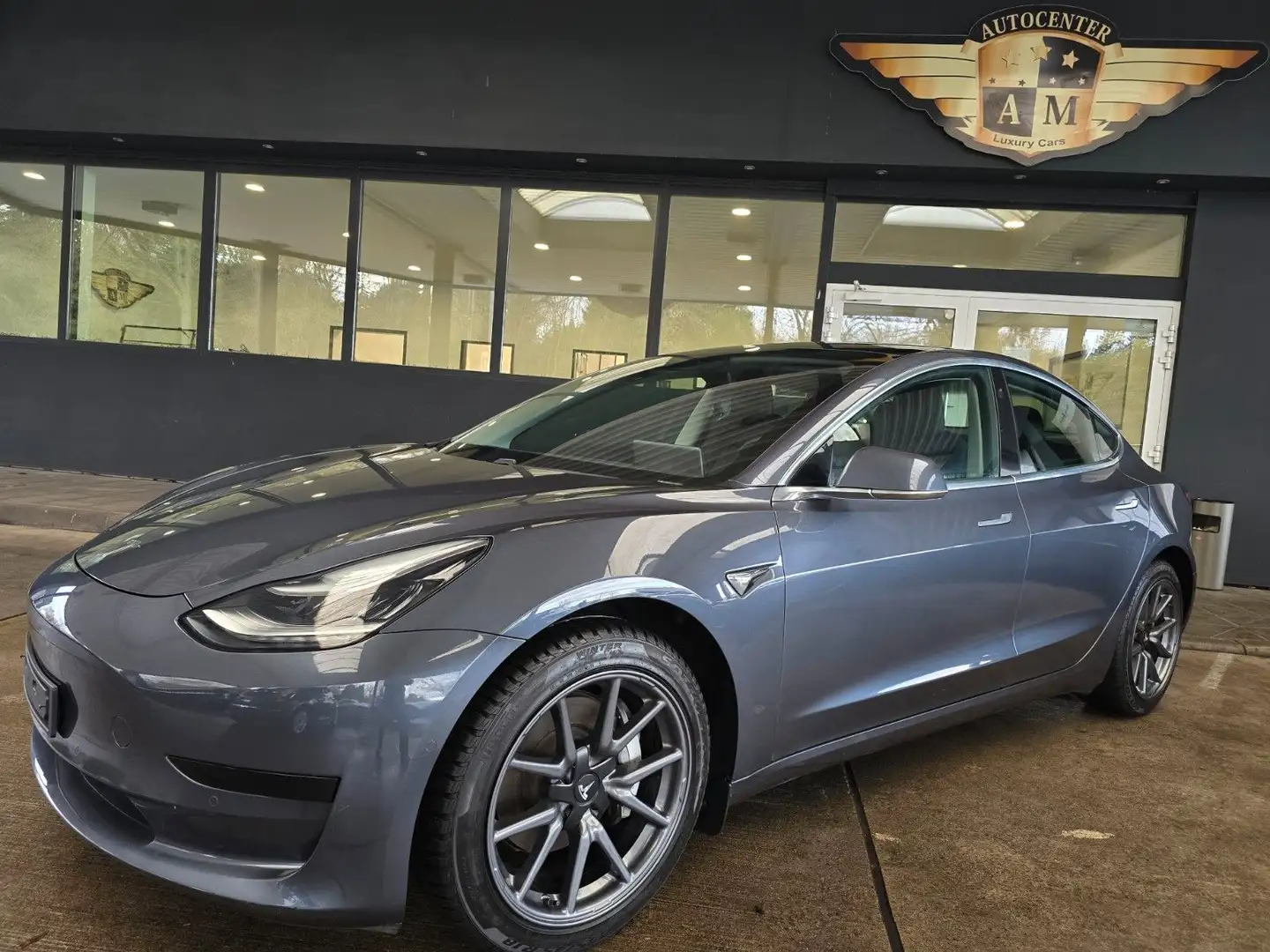 Tesla Model 3 Standard Range Plus RWD 1.Hand Gris - 1