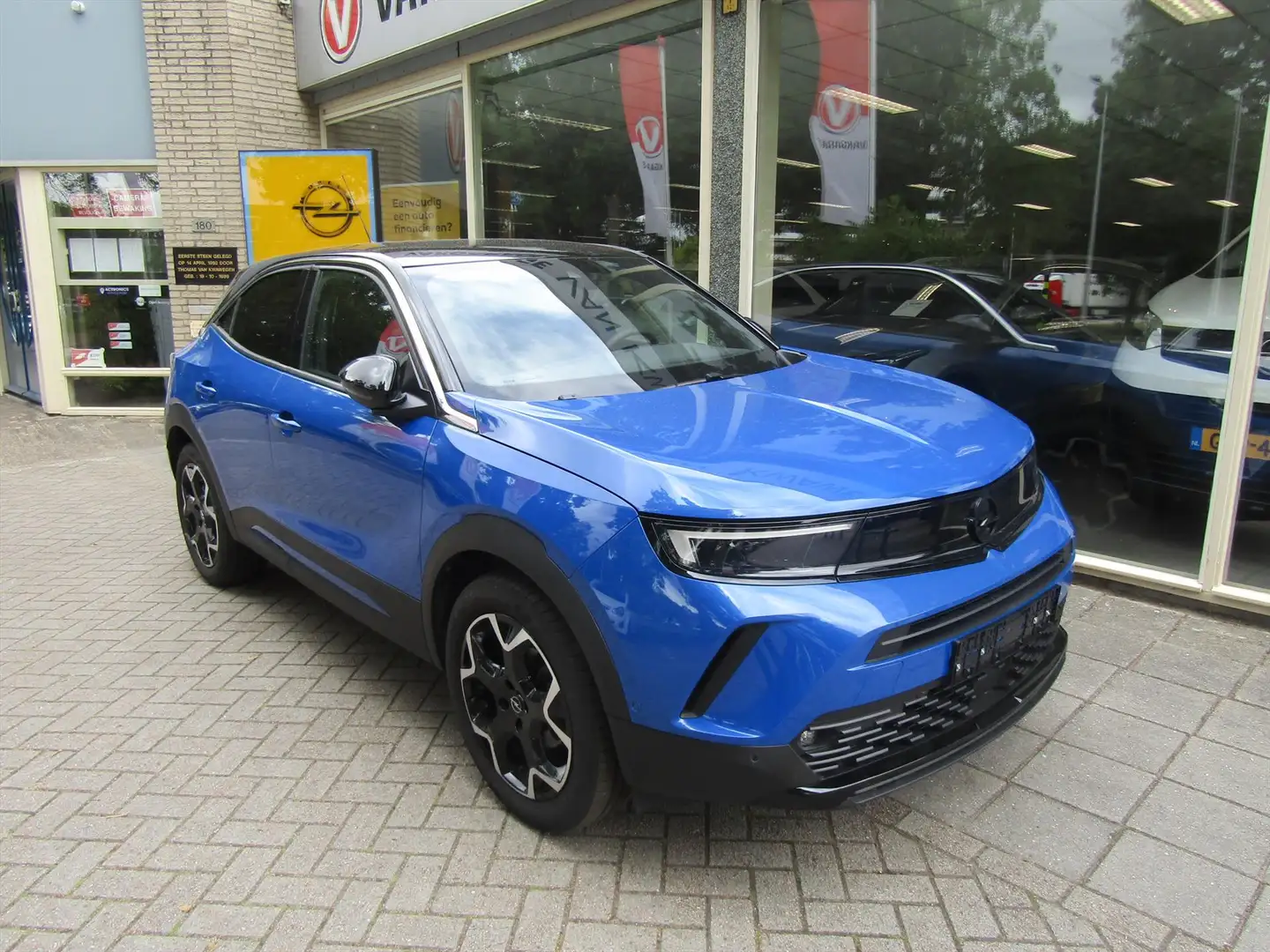 Opel Mokka 130 PK AUTOMAAT ULTIMATE APPLE CAMERA Blauw - 1