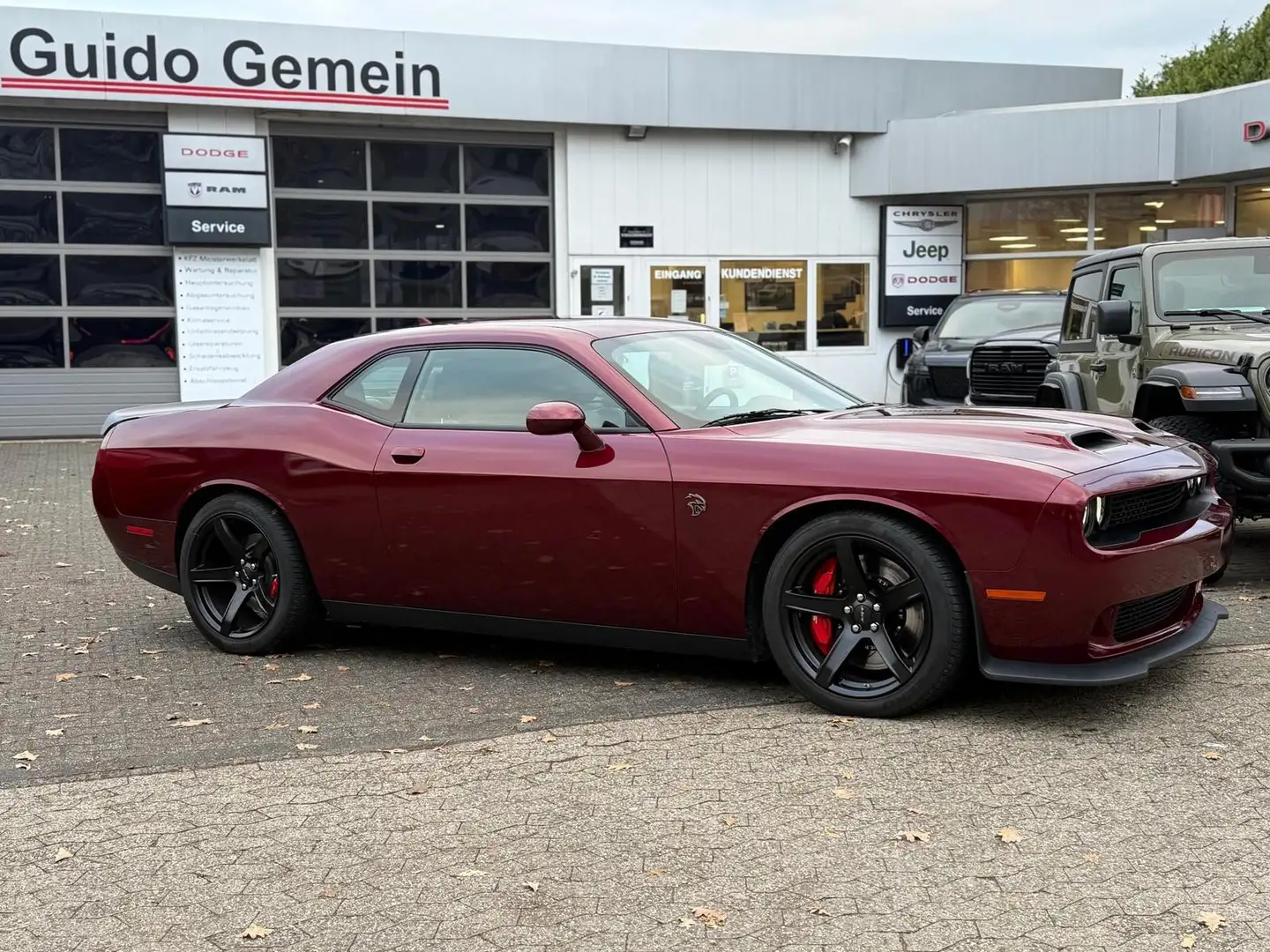 Dodge Challenger 6.2l V8 Hellcat Redeye unfallfrei! Rouge - 2