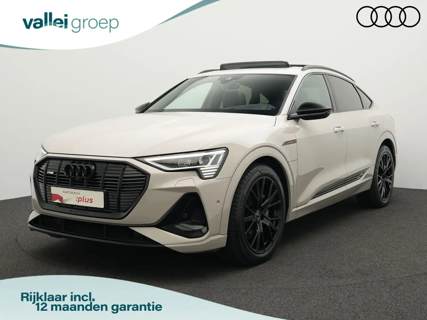 Audi e-tron Sportback 55 quattro S edition 95 kWh 408 pk / S-L Beige - 1