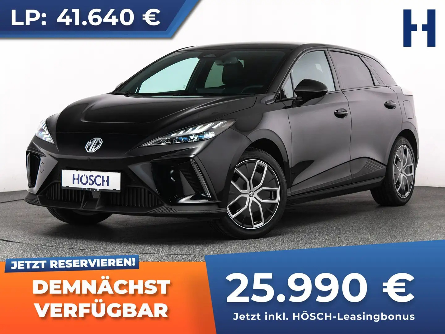 MG MG4 64kWh Luxury PREISKNALLER -38% Schwarz - 1