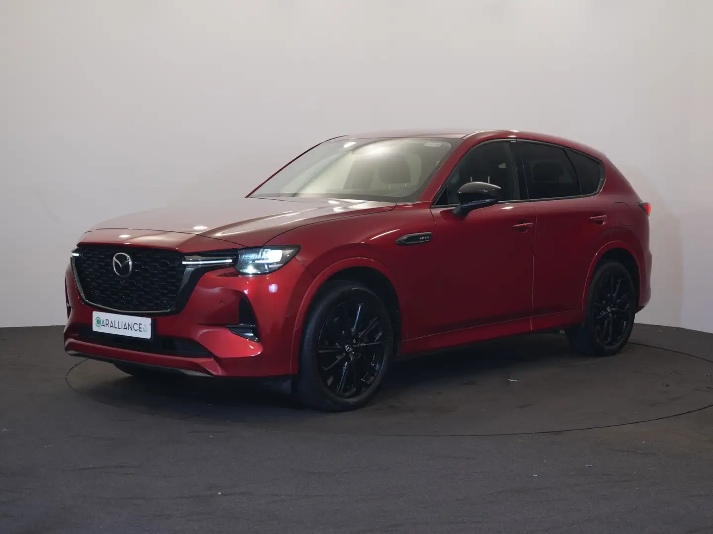 Mazda CX-60 HOMURA 2.5e|AWD|Plug-IN|NAVI|Sièges.Ventilés|Sound-System Rouge - 1