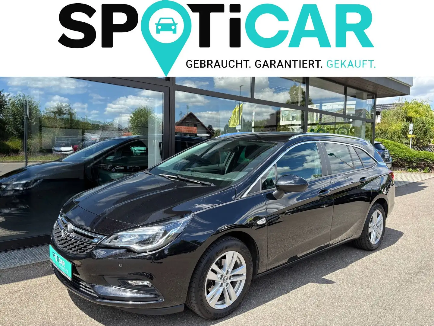 Opel Astra K ST Edition 1.4T SHZ+LHZ+NAVI+KLIMAAUT+BT Schwarz - 1