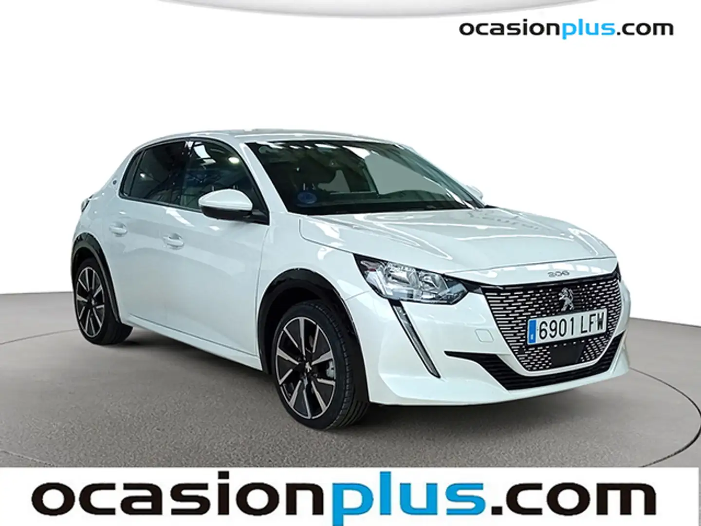 Peugeot 208 Allure Eléctrico 100kW Blanco - 2