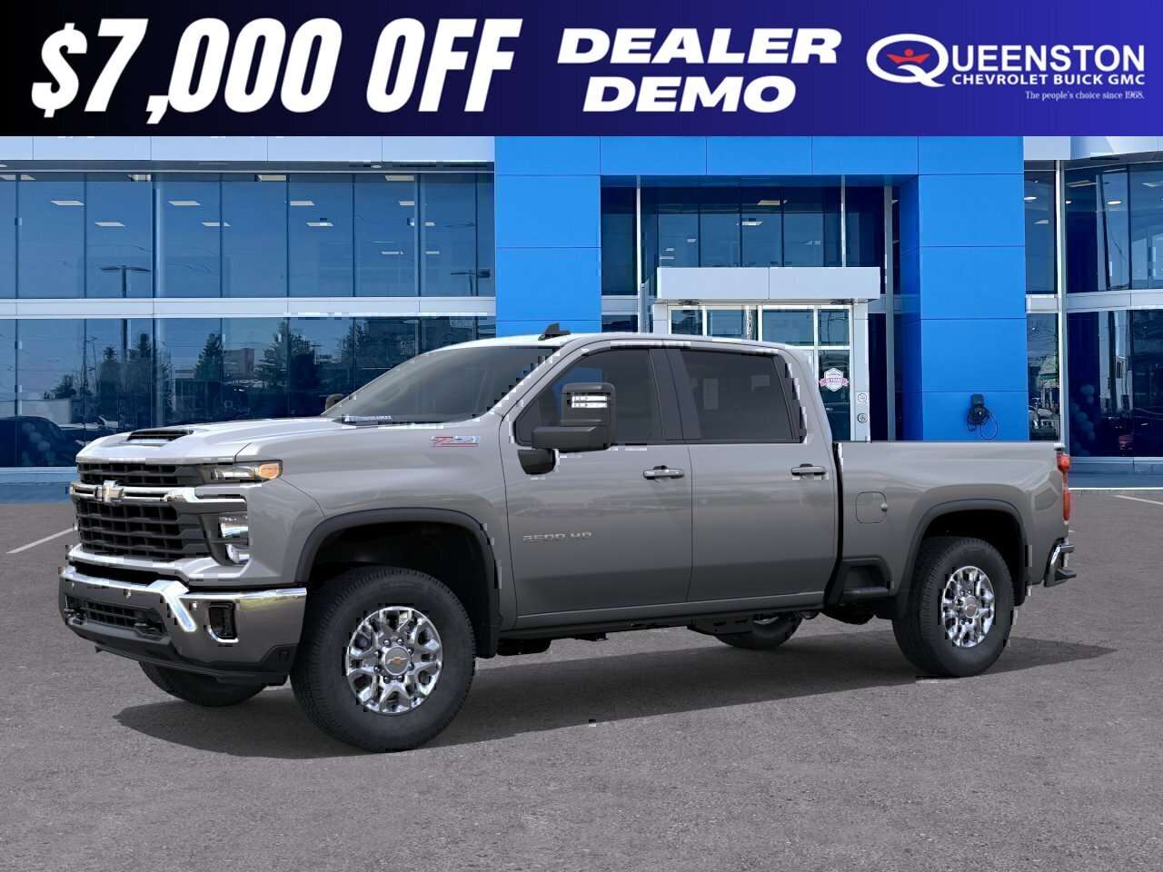 Gray 2026 Chevrolet Silverado 2500HD Pickup Truck Four-Wheel Drive Automatic