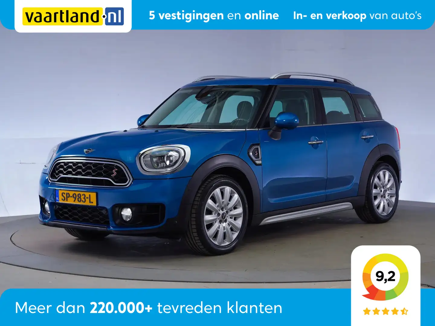 MINI Cooper S Countryman 2.0 ALL4 192pk Chili Aut. [ LED Adapt.onderstel Sp Синій - 1