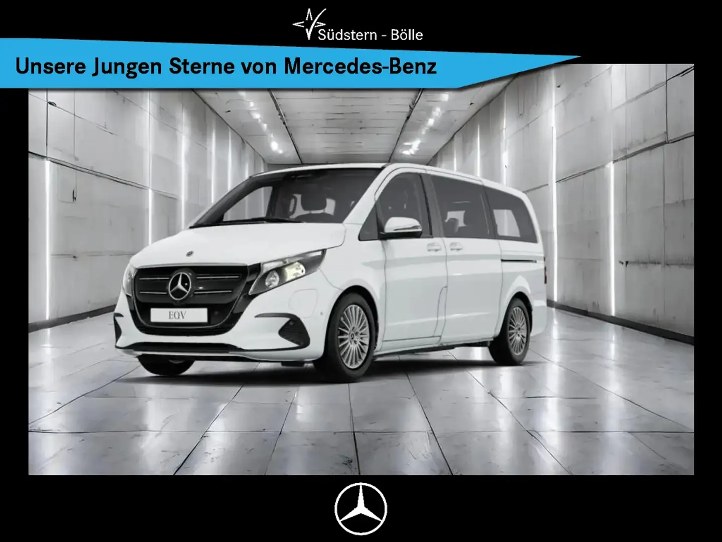 Mercedes-Benz EQV 300 Lang NAVI+SHZ+TOTWINKEL Weiß - 1