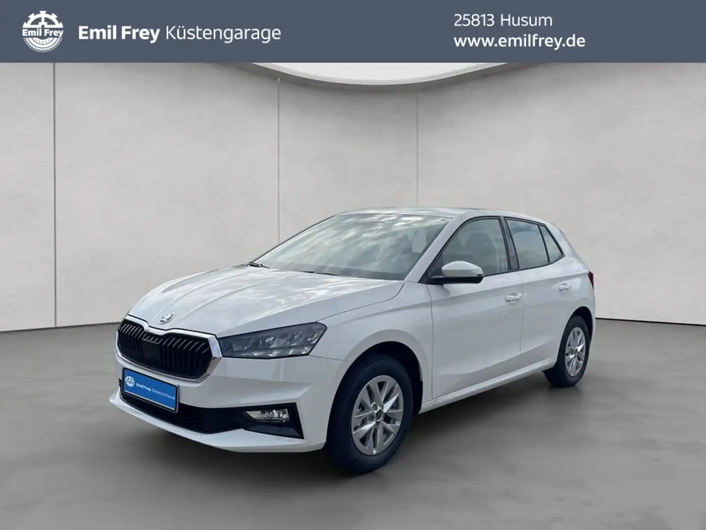 Skoda Fabia Essence 1.0 mech. SHZ KLIMA PDC Blanc - 1