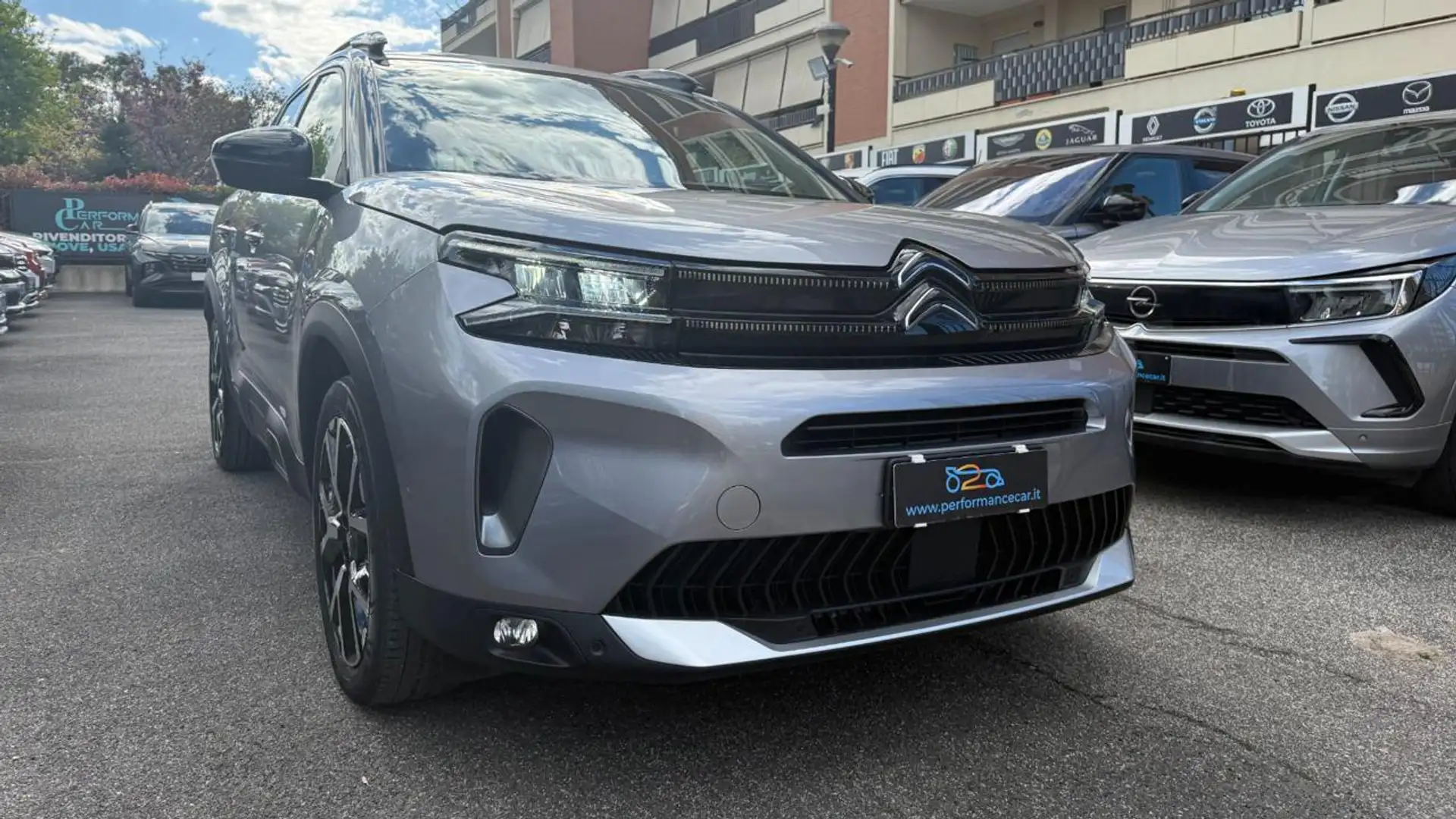 Citroen C5 Aircross BLUEHDI 130 S&S EAT8 SHINE*FULL LED*R.CAM*C.L.19* Grigio - 2