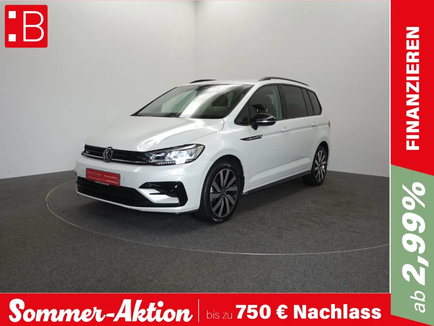 Volkswagen Touran 2.0 TDI DSG Highline R-Line DIGITAL PRO LED NAVI 1 White - 1