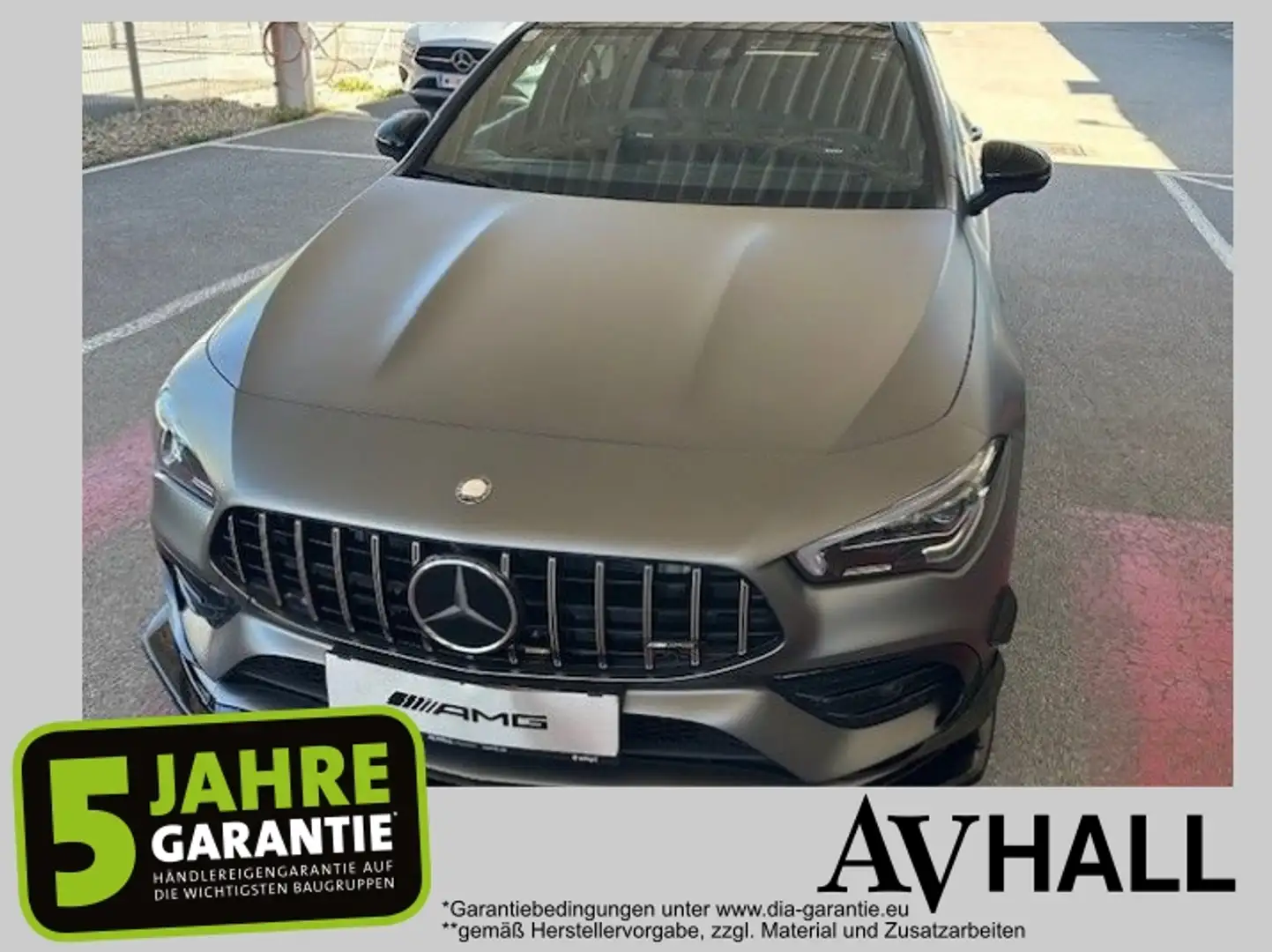 Mercedes-Benz CLA 35 AMG Coupe 4MATIC Sommerauto, wenig km Grau - 1
