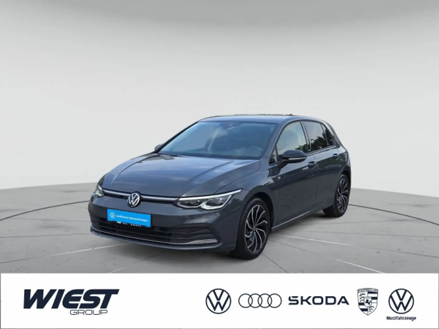 Volkswagen Golf Active 2.0 TDI DSG, AHK/KAM/ACC/LED/NAVI/KL Gris - 1