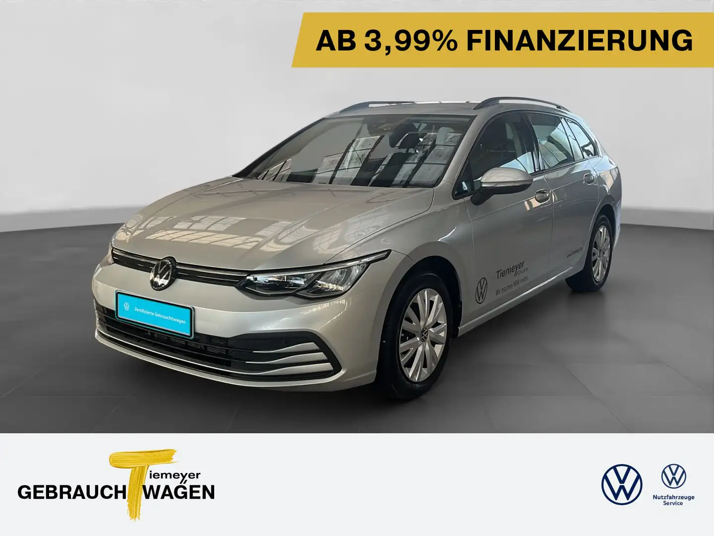 Volkswagen Golf Variant 1.0 TSI LIFE NAVI VERKEHRSZEICHENER Silber - 1