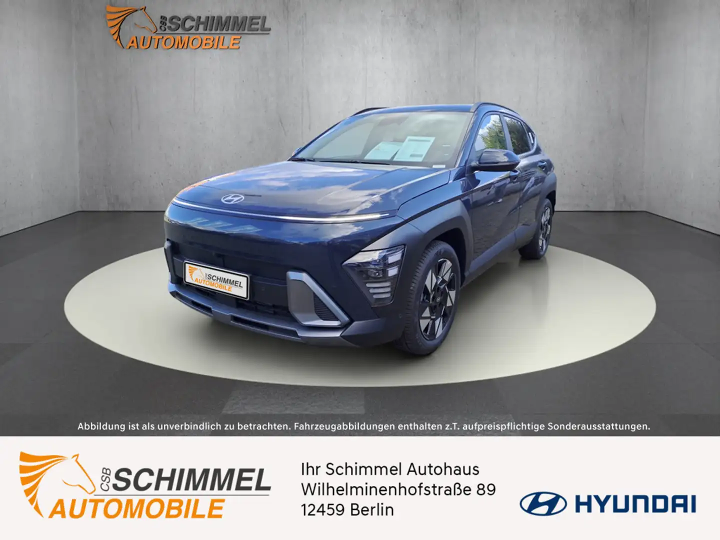 Hyundai KONA SX2 Prime 1,6 l DCT KAMERA NAVI LED 360° Blu/Azzurro - 1