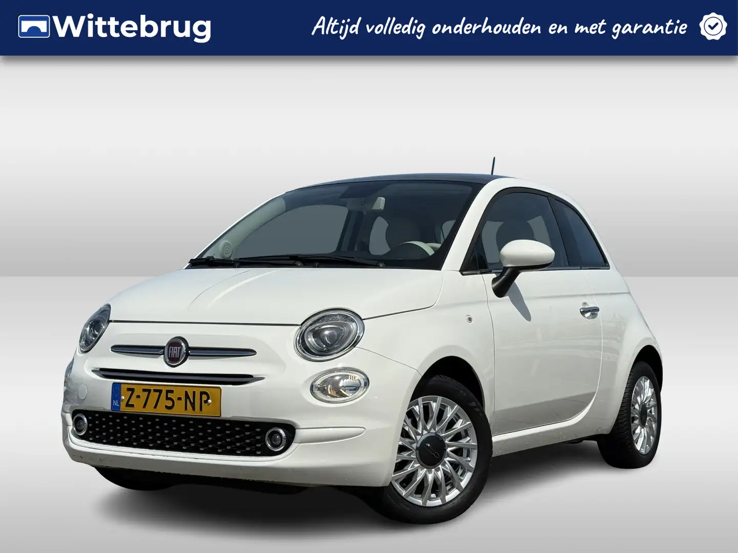 Fiat 500 1.2 Lounge | Panoramadak | Cruise Control | Airco Wit - 1
